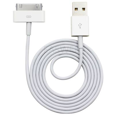 USB Ladekabel Datenkabel für Apple iPad 2 3 3gs iPhone 4 4S iPod Touch 3FT/1M pd