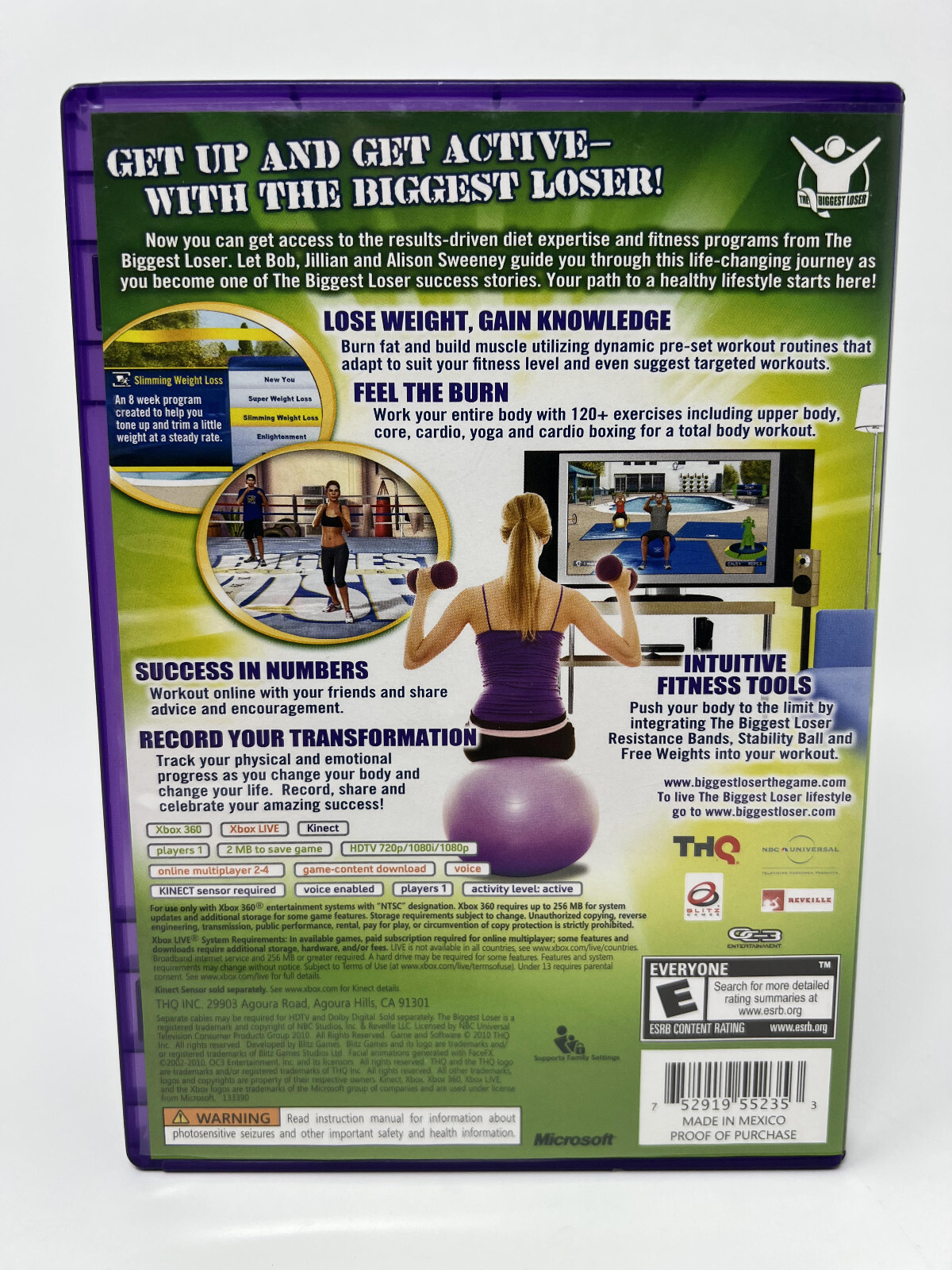 The Biggest Loser: Ultimate Workout [PH] (Microsoft Xbox 360) *COMPLETE -  TESTED | eBay