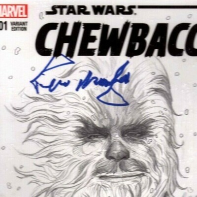 SF・ファンタジー・ホラー Star Wars Chewbacca signed Peter Mayhew PETER MAYHEW Signed 
