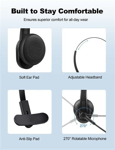 Casque mono sans fil Bluetooth Sarevile M99+ - Photo 3 sur 5