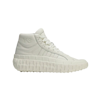 Adidas Y-3 Yohji Yamamoto Off White Leather GR.1P High