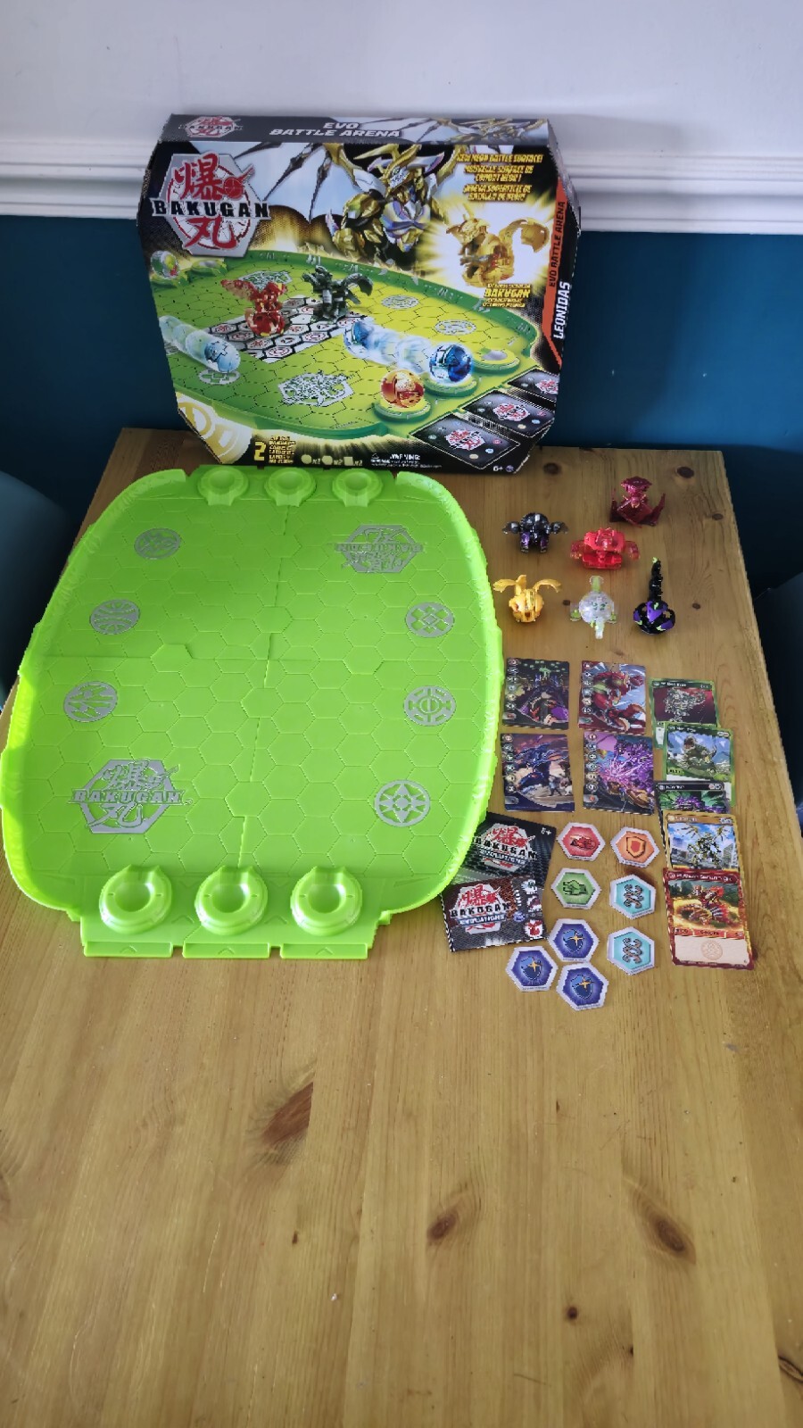 Bakugan Evo Battle Arena With Extras Sold As Seen