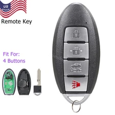 For 2013 2014 2015 Nissan Altima Keyless Entry Smart Key Car Fob Remote 4 Button