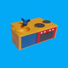 Playmobil - Spielk&uuml;che Kinder-K&uuml;che - Einsatz f&uuml;r Regalwand Hohlwand - aus 5567