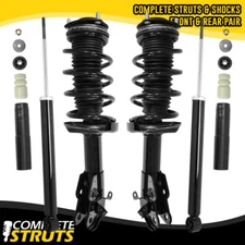 Front Complete Struts & Rear Shock Absorbers for 2006-2011 Honda Civic Sedan