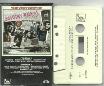 Johnny Rivers The Very Best Of Johnny Rivers (Cassette, 1975 Liberty ...