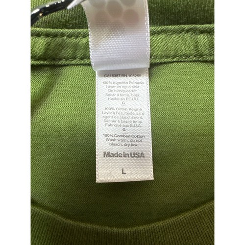 American Apparel Shirt Kids Large Green Hummers Suck Graphic Tee Short Sleeve - Picture 5 of 10