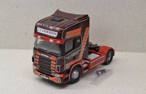 CORGI CC12934 A J ANDERSON TRANSPORT SCANIA TOPLINE TRUCK UNBOXED 1:50 MINT