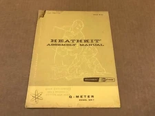 Vintage Heathkit Q-Meter Model QM-1 Assembly Manual
