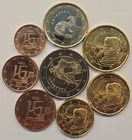 Croatia 2023 euro set from 1 cent up to 2 euro (total 8 coins) UNC