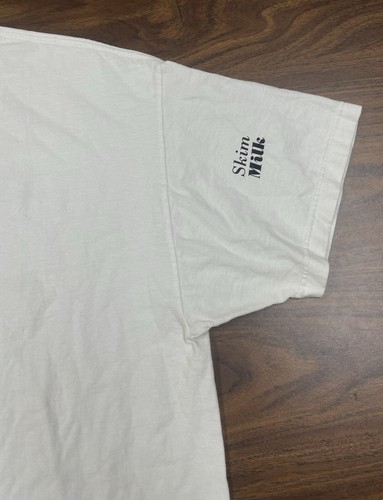 Skim Milk Night Stick White Blue Graphic T Shirt Sz Xl - Picture 7 of 8