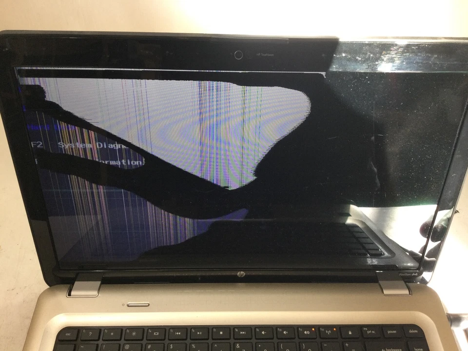 HP PAVILION DV6 - FOR PARTS - INTEL CORE I3 - 4GB RAM - READ DESCRIPTION - BB!!! - Image 3 of 4