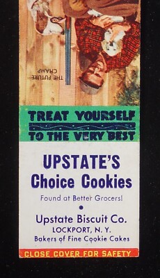 1950s Upstate's Choice Cookies Upstate Biscuit Co. Bakers of Cakes Lockport NY