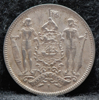 British North Borneo, 1903-H 2-1/2 Cents, KM4, Very Fine, specks,  Reduced