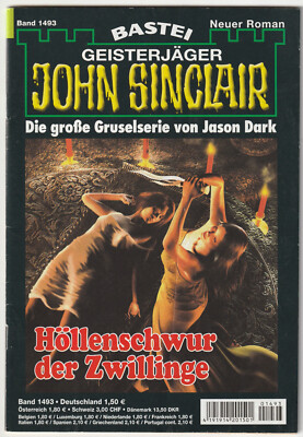   GEISTERJÄGER JOHN SINCLAIR #1493 Höllenschwur der Zwillinge, Bastei ROMANHEFT