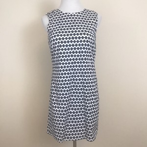 black high neck shift dress