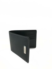 S.T. Dupont Black New Portebillets Leather Wallet