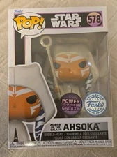 Funko Pop Star Wars Power of the Galaxy Ahsoka Special Edition w Protector