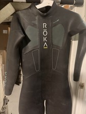 ROKA Maverick Comp.3 Men's Wetsuit Size ML Black Triathlon Open Water