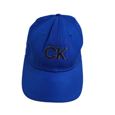 Calvin Klein Golf Blau Sport Baseball Cap UK Herren Größe One Size M92