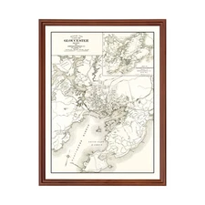 Old Map of Gloucester, MA 1919 - Vintage Gloucester Massachu