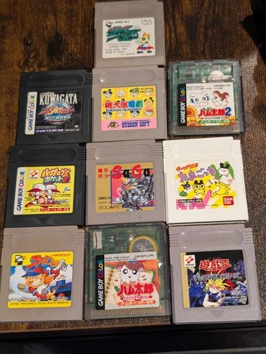 Gameboy Color Games, Loose, Japanese, tested, authentic US Seller.
