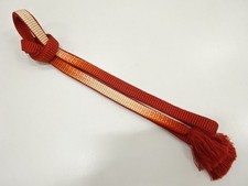 7849370: JAPANESE KIMONO / HAND-TIED OBIJIME