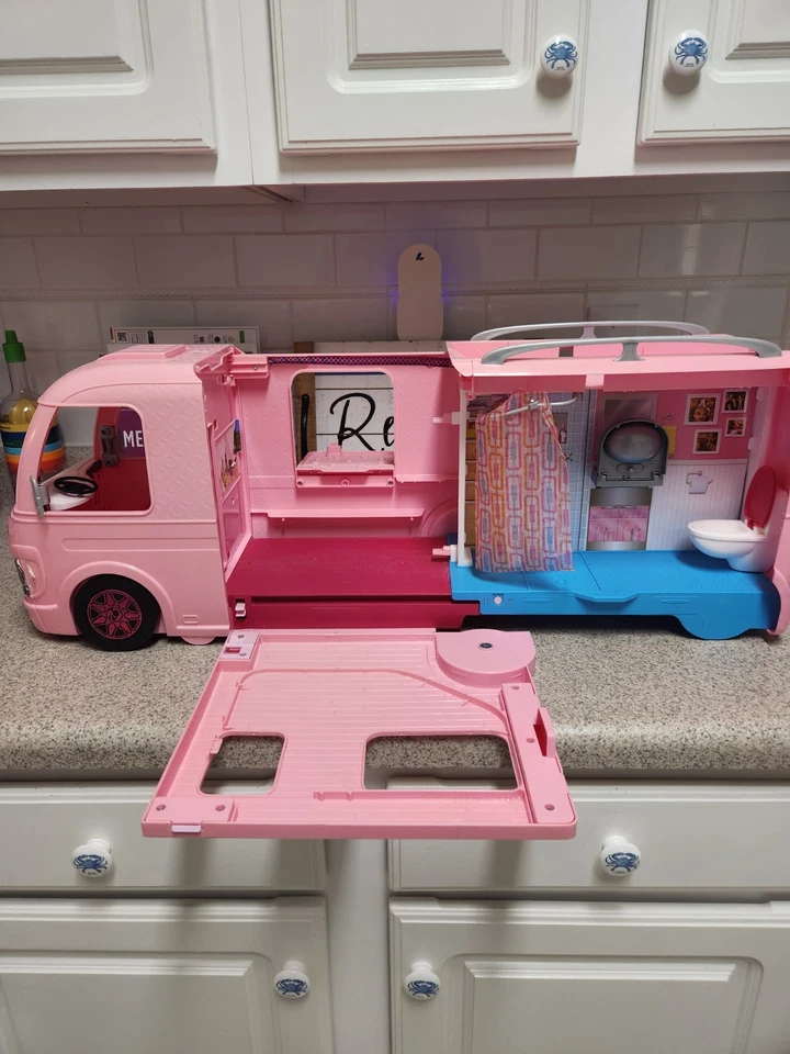 Barbie Mattel 2016 Dream Camper y accesorios extensibles incompletos artículos adicionales Foto 2 de 4
