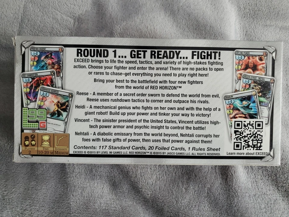 Level 99 Exceed Fighting System Red Horizon - Reese & Heidi vs Vincent & Nehtali - Image 2 of 4