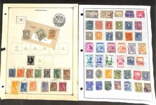 Venezuela Stamp Collection on 50 Scott International Pages, 1879..1996 (BA)