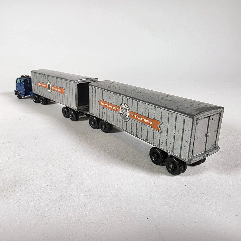 Matchbox Lesney • Cooper Jarett Inter State Double Trailer • Major Pack M-9 - Image 3 of 4