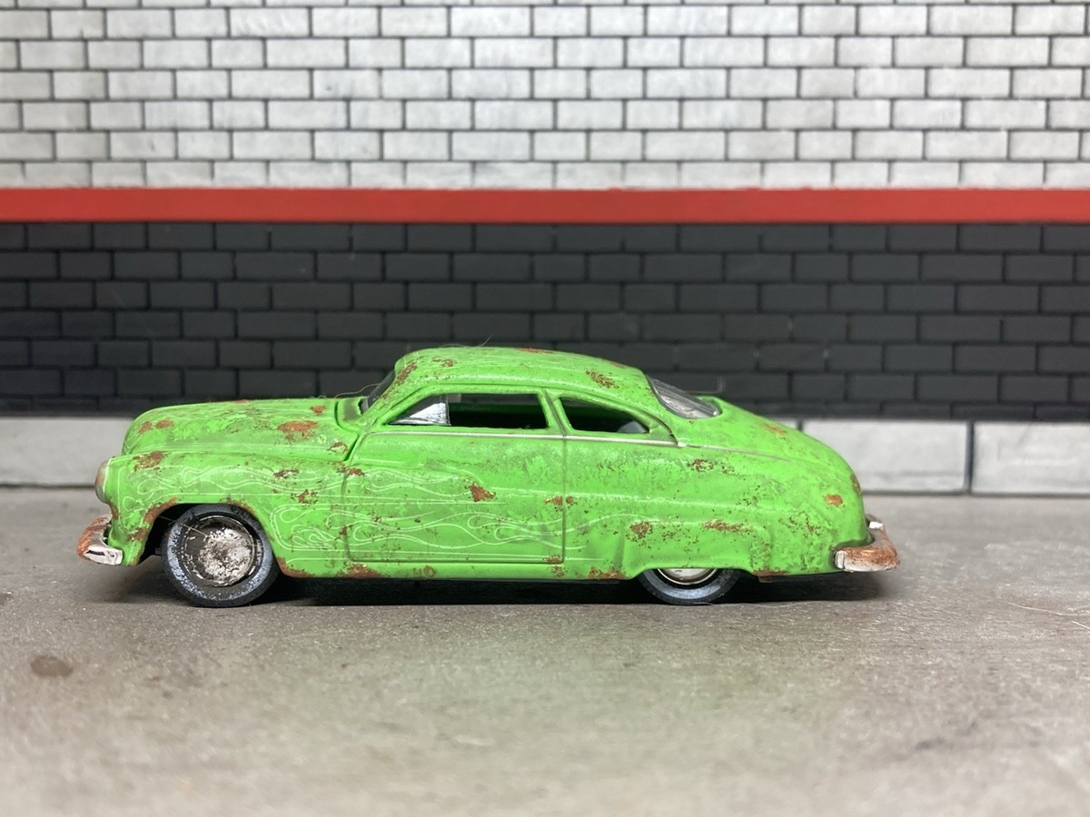 1949 Mercury Coupe Rusty Weathered Custom 1/64 Diecast Project