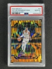 2023-24 Panini Select Victor Wembanyama #87 Concourse Orange Flash RC PSA 10 MT