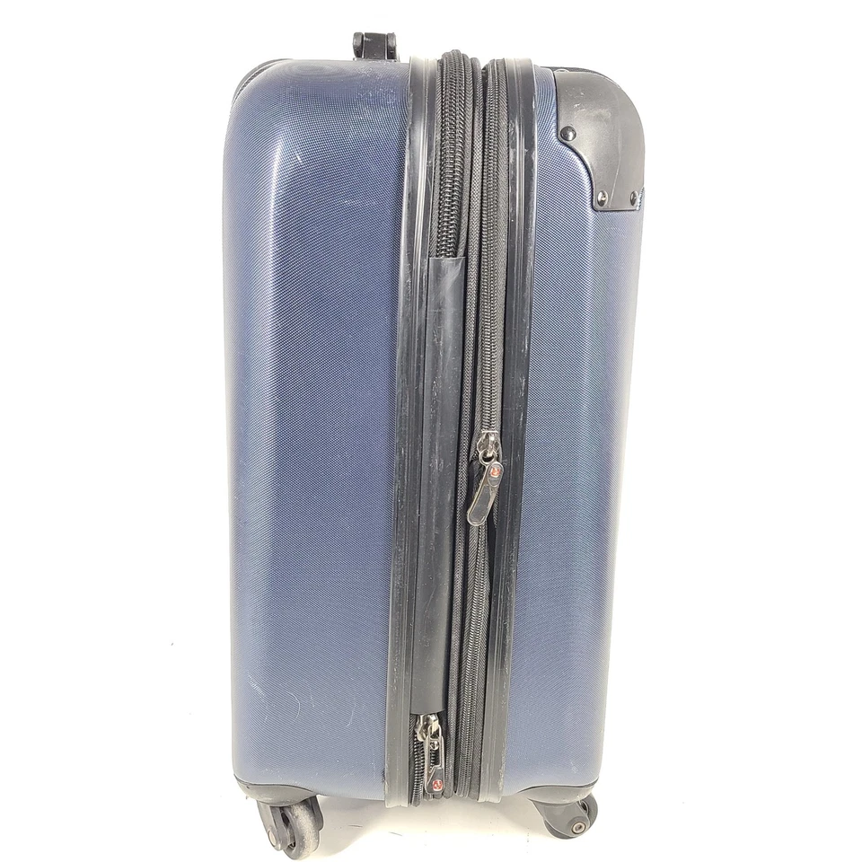 Equipaje de mano Swissgear 20" rígido expandible giratorio policarbonato negro Foto 4 de 4