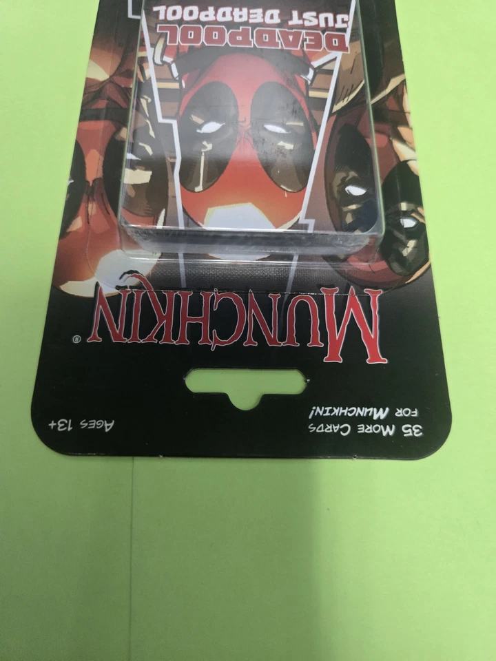 Lote de 3 - Munchkin Nuevo Paquete de Expansión Just Deadpool ¡RARO! Juegos Steve Jackson Foto 4 de 4