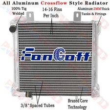 1240533 Radiator For 2000-2004 2002 Polaris Sportsman 400 500 ATP Magnum 500