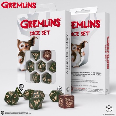 Q-Workshop BNIB Gremlins Dice Set