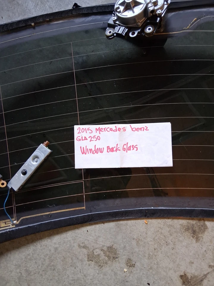 适用于 2015 - 2019 梅赛德斯奔驰 GLA45AMG 2015 - 2020 GLA250 后窗后玻璃 — 第 2/4 张图片