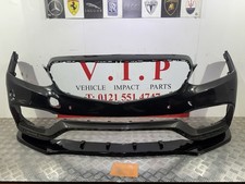 GENUINE MERCEDES E63 AMG W212 BLACK FRONT PDC BUMPER 2013-2016 A2128852838