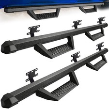 Fit 2019-2026 Dodge Ram 1500 Crew Cab 4 Nerf Bar Drop Step Running Board