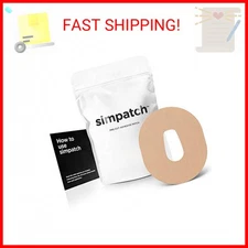 SIMPATCH – Dexcom G6 Adhesive Patch (25-Pack) – Waterproof Adhesive, CGM Patches