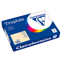 Clairefontaine Kopierpapier TrophéE Chamois Din A4 120 G/Qm 250 Blatt 1203PC