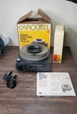 Kodak Carousel 760H Slide Projector w/ Remote, Box Slide Tray NEEDS WORK CLEAN 