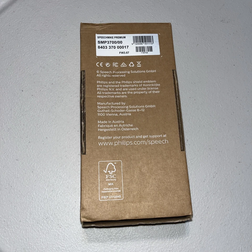 Philips SMP3700/00 SpeechMike Premium USB Dictado Micrófono con Cable Foto 2 de 4