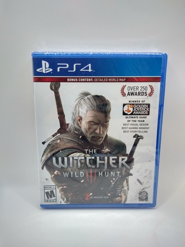 The Witcher 3 (III), PlayStation 4 (PS4) CD Projekt Red, Sony [Brand New]