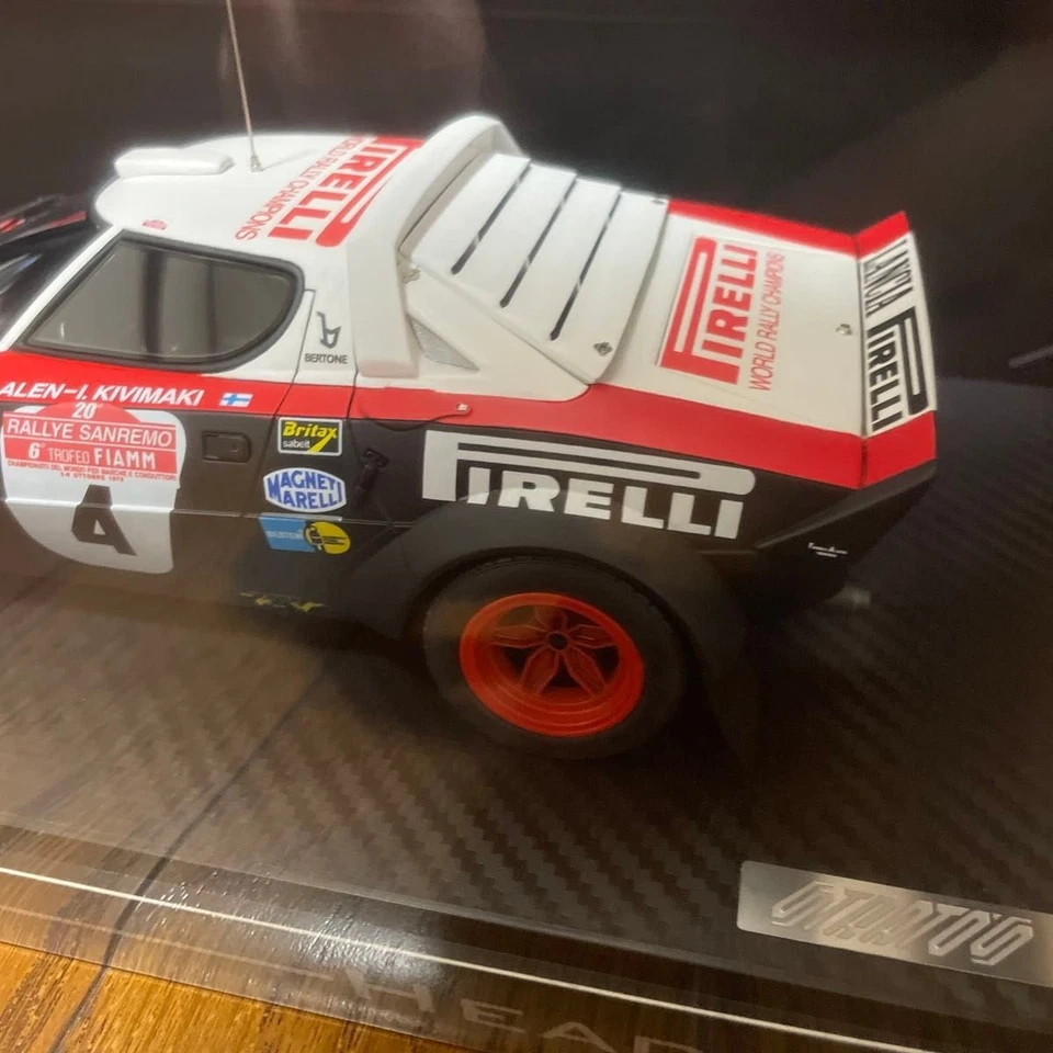 Kyosho 1/18 Lancia Stratos Rally WRC 1978 HL0825 Diecast Model - Image 3 of 4