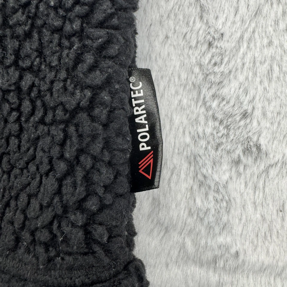 Jaqueta masculina Champion x Todd Snyder 2XL cinza Polartec zíper completo casaco de lã Sherpa - Imagem 4 de 4