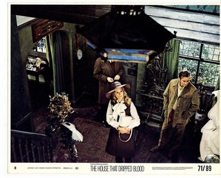 HOUSE THAT DRIPPED BLOOD 1971 MLC#8 Joanna Dunham Denholm Elliott CINERAMA