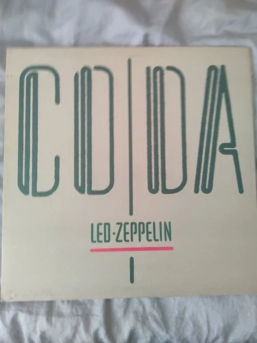 Led Zeppelin - Coda Vinyl LP - 1982 First Press - Swan Song 90051-1