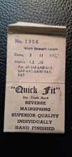 Quick Fit Reverse Mainspring No. 1306